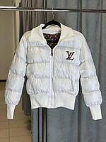 Женская белая куртка Louis Vuitton