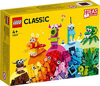 Конструктор LEGO Classic Оригинальные монстры 140 деталей (11017)