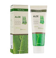 Пена для умывания Aloe Pure Cleansing Foam успокаивающая FarmStay (2000001994306)