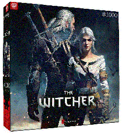 GoodLoot Пазл Witcher: Geralt & Ciri Puzzles 1000 ел.