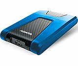 PHD External 2.5'' ADATA USB 3.2 Gen. 1 DashDrive Durable HD650 2TB Blue, фото 3