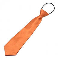Дитяча краватка 6,5 см Handmade Жовтогаряча (2000000645391)