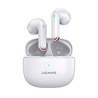 Навушники USAMS-NX10 Dual-mic ENC TWS Earbuds NX Series BT5.2 White