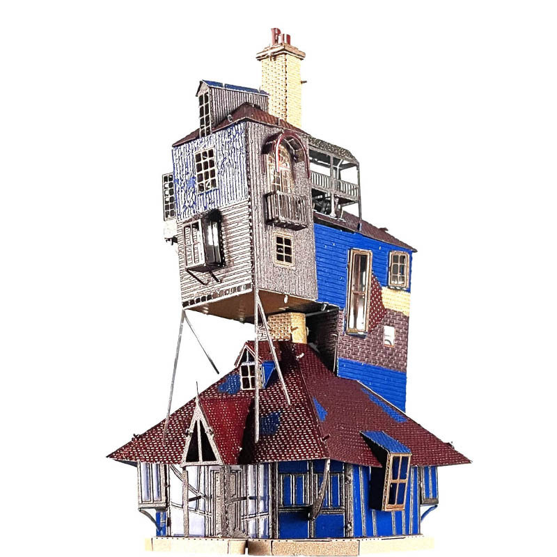 Дім Рона Візлі металевий 3Д пазл для домашнього складання, фото 1