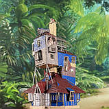 Дім Рона Візлі металевий 3Д пазл для домашнього складання, фото 2