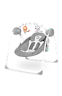 Дитяче крісло-гойдалка RUBEN GREY TURQUOISE 75х70х66 см Lionelo (2000001483329)