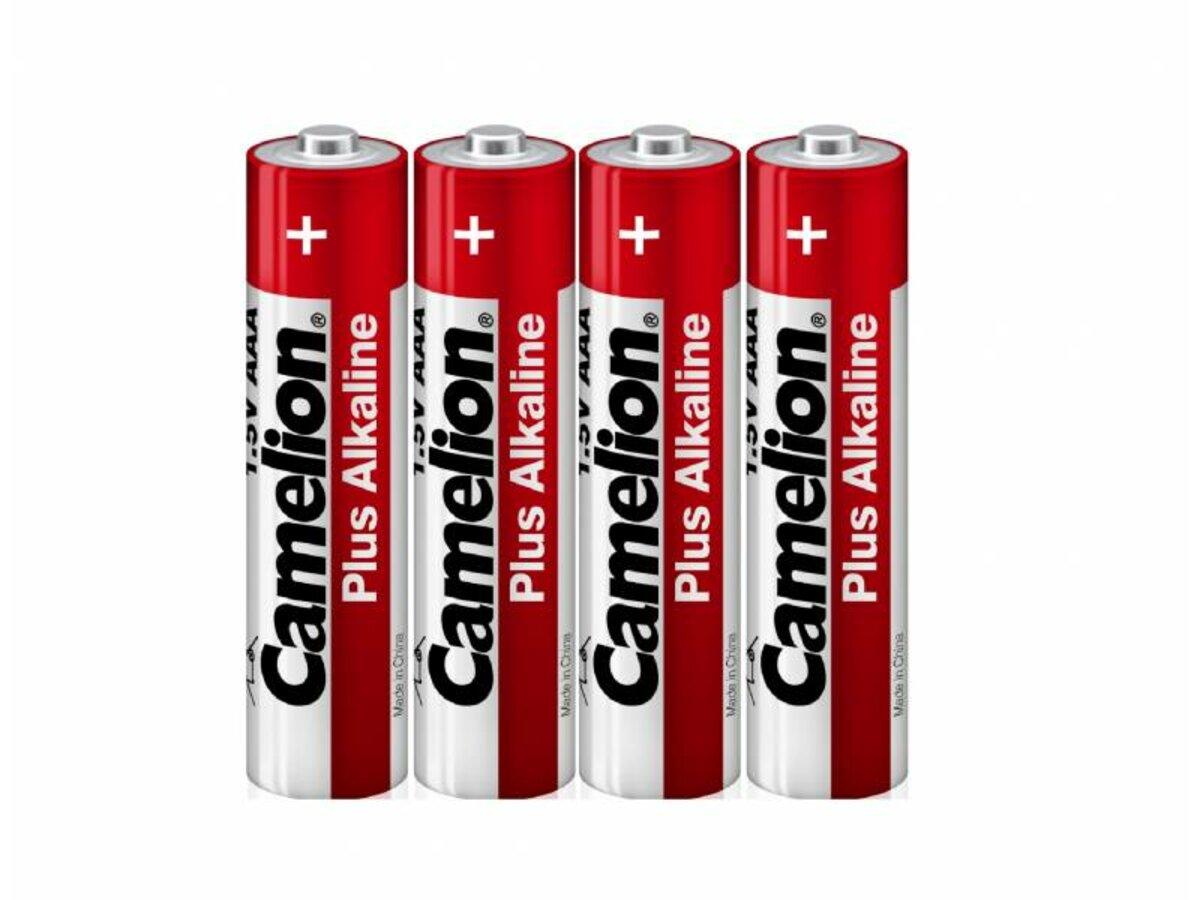 Батарейка CAMELION Plus ALKALINE AAA/LR03 SP4 4шт (C-11100403)