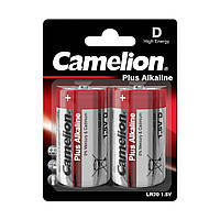 Батарейка CAMELION Plus ALKALINE D/LR20 BP2 2 шт (C-11000220)
