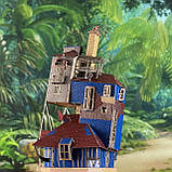 Дім Рона Візлі металевий 3Д пазл для домашнього складання, фото 7