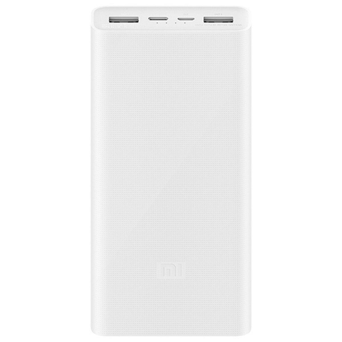 Зовнішній акумулятор Xiaomi Mi Power Bank 3 20000mAh 18W Fast Charge (PLM18ZM) White