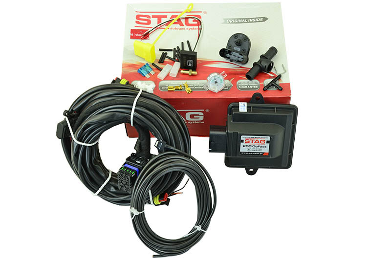 Електроніка STAG GoFAST-200-4 циліндра  PS-04 проводка кнопка без ДТР
