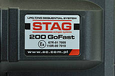 Електроніка STAG GoFAST-200-4 циліндра  PS-04 проводка кнопка без ДТР, фото 3