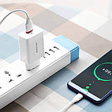 МЗП Borofone BA21A Long journey QC3.0 3A (1USB-A) + кабель USB to Type-C, фото 7