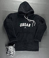 Мужской плюшевый худи JORDAN черный