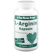 Аргинин The Nutri Store L-Arginin 500 mg 250 Caps ФР-00000018 CP, код: 7517791