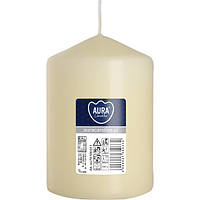 Свеча столовая цилиндр Bispol sw70/100-011 молочная I'Pro