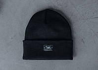 Базовая черная шапка Staff black basic logo