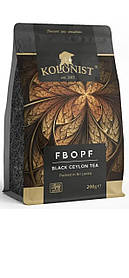 Чай KOLONIST 200г чорний F.B.O.P.F