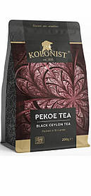 Чай KOLONIST 200г чорний PEKOE Ceylon