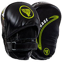 Лапи вигнуті шкіряні (2 шт.) для боксу та єдиноборств FISTRAGE VL-8488 25x20x4 см