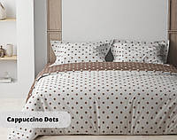 Постельное белье полуторное ТЕП Happy Sleep Cappuccino Dots ТЕП 2-03794-25127 150х215 см h