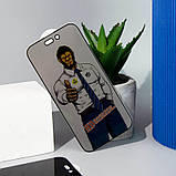 Захисне скло Privacy 5D Anti-Static (тех.пак) для Apple iPhone 14 Pro Max (6.7") Чорний, фото 4