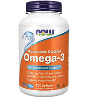 NOW Omega-3 200 капсул