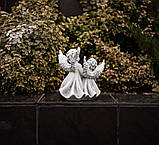 Пара ангелів 20*12*19 см Гранд Презент СП517-3 сірий, фото 2