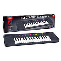 Синтезатор детский 47см, 32 клавиши, демо, 8 ритмов, микрофон, BX-1623A