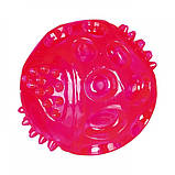 Іграшка для собак Trixie М'яч миготливий d=7,5 см (термопластична гума, кольори в асортименті), фото 5