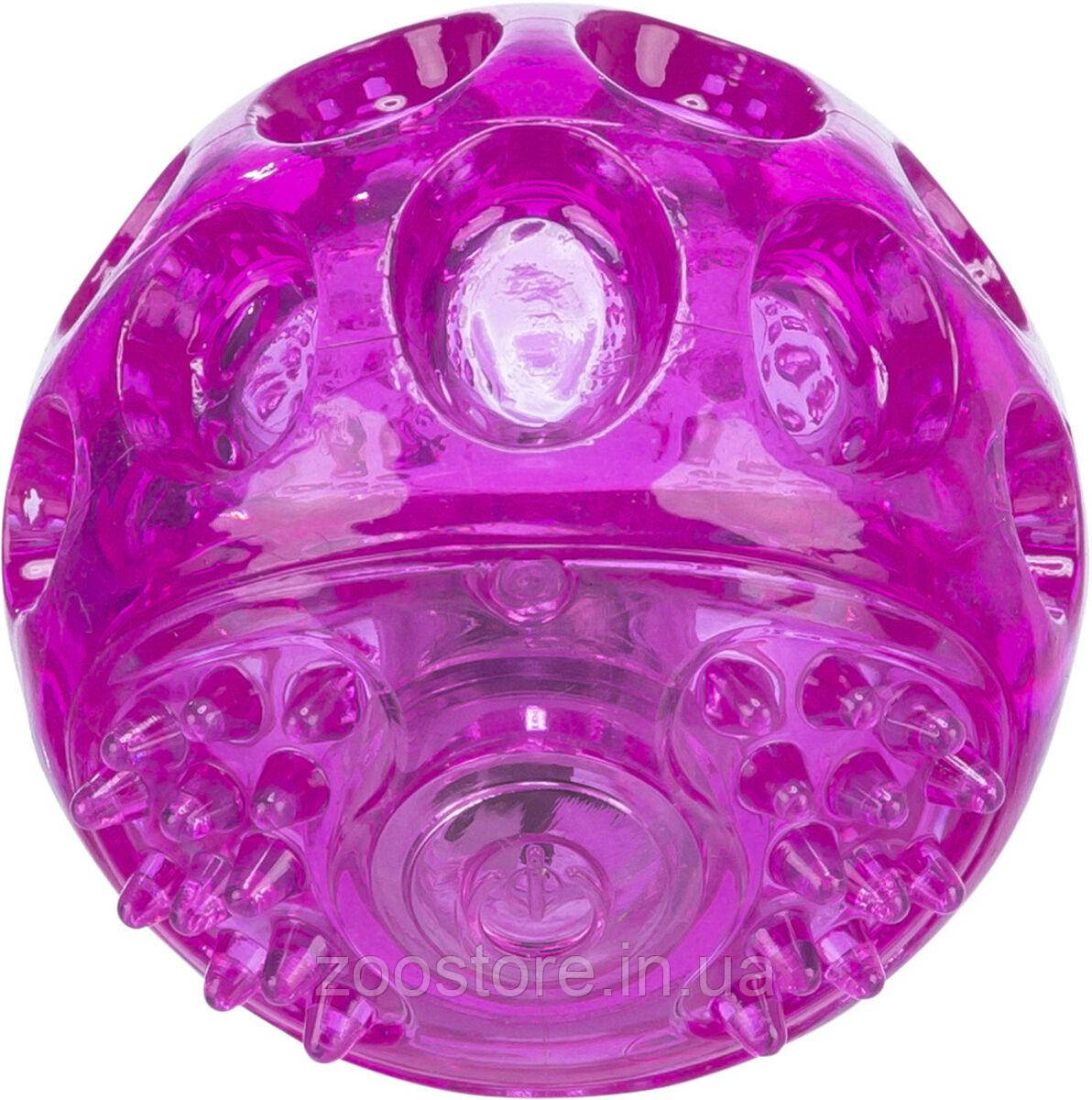 Іграшка для собак Trixie М'яч миготливий d=7,5 см (термопластична гума, кольори в асортименті)