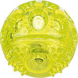 Іграшка для собак Trixie М'яч миготливий d=7,5 см (термопластична гума, кольори в асортименті), фото 2