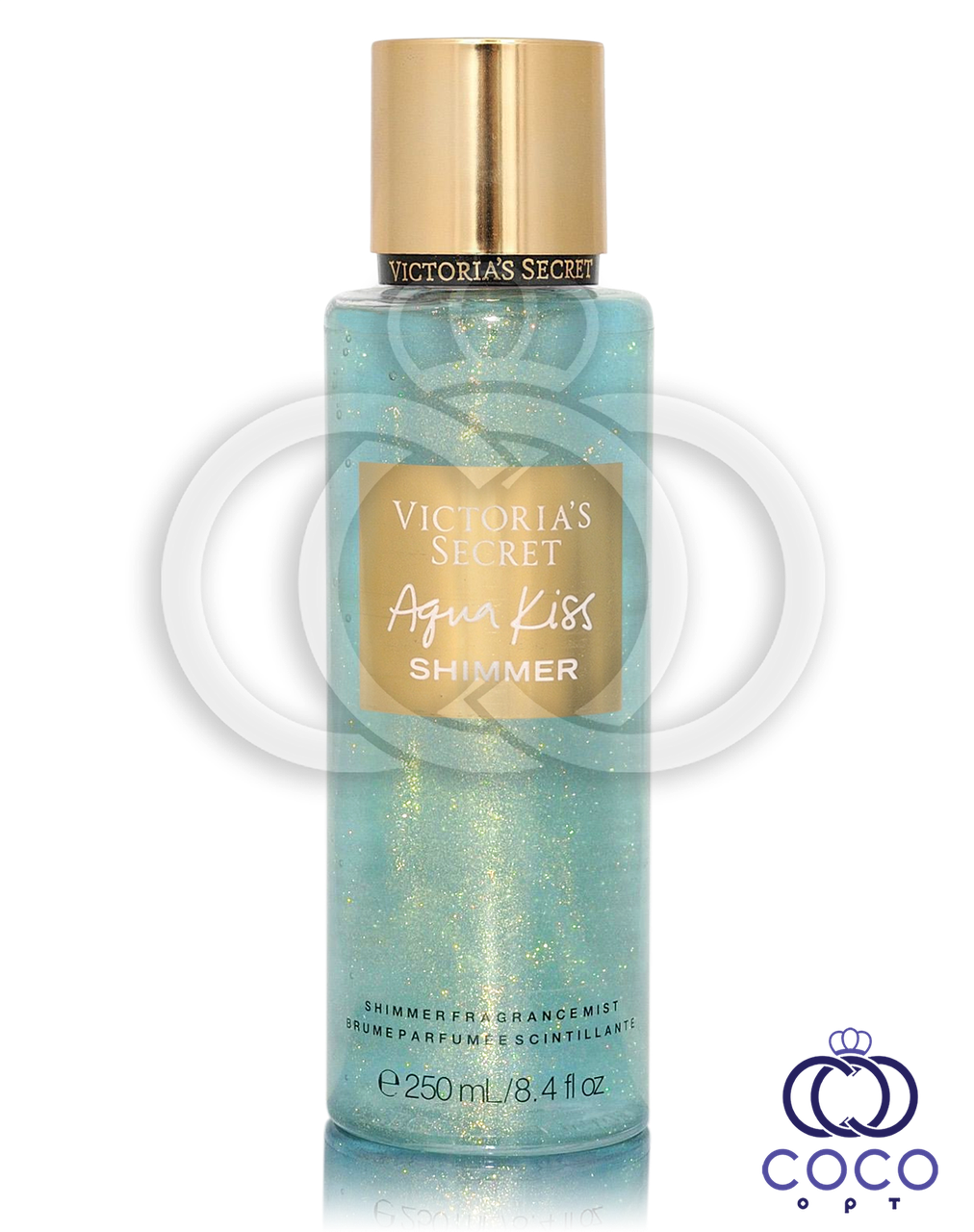 Парфумований спрей для тіла Victoria's Secret Aqua Kiss Shimmer із шимером 250 ml