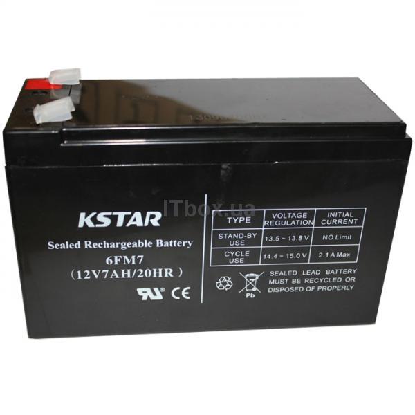 Аккумуляторная батарея KSTAR 12V 7AH (6-FM-7) AGM