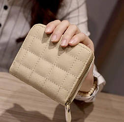 Дизайнерський жіночий гаманець з екошкіри, на блискавці
