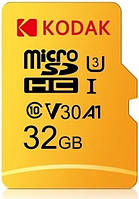 Карта пам'яті Kodak Ultra UHS-I U3 V30 A1 microSDXC 32GB C10 UHS-I (EKMSDM32GHCU3KWA)