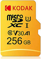 Карта пам'яті Kodak Ultra UHS-I U3 V30 A1 microSDXC 256GB C10 UHS-I (EKMSDM256GXCU3KWA)