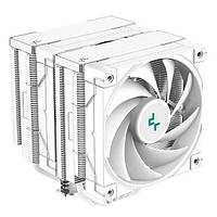 Кулер для процессора Deepcool AK620 White, 2x120 мм, Intel LGA2066/2011-v3/2011/1700/1200/1151/1150/1155/AMD