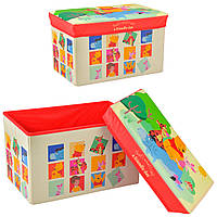 Кошик-скринька для іграшок D-3521 (12 шт.) Winnie the Pooh, у пакеті 40*25*25 см ⁹