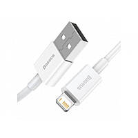 Кабель usb Baseus (CALYS-B) Superior Series USB to Lightning 2.4A 1.5m White