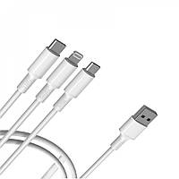 Кабель usb Earldom EC-IMC024 Cable 3 in 1 (1.2m)