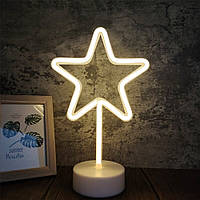 Ночной светильник Neon lamp series Ночник Star