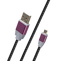 Кабель usb Micro USB Cable (1m) MultiColor