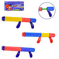 Игрушечный Водный пистолет 1171-41A (144шт/2)3 цвета, с хедером, р-р игрушки 40 см