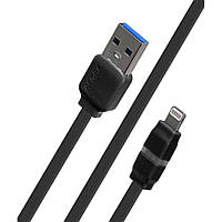 Кабель usb Remax (RC-29i) Breathe Lightning USB Cable (1m) Black
