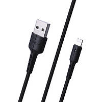 Кабель usb Hoco X30 Lightning (1.2m) Black