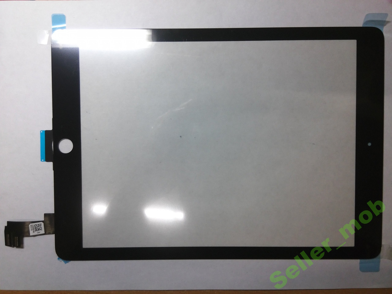 Сенсорное стекло Apple iPad Air, A1475, A1474 белое со скотчем - фото 1 - id-p362879957