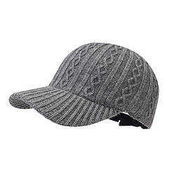 Бейсболка жіноча в'язана з регулятором розміру