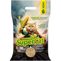 Наполнитель для туалета Super Cat Кукурузный комковающий 2.5 кг (3539)