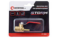 Кран шаровый воздушный Intertool - 1/4"В x 6 мм